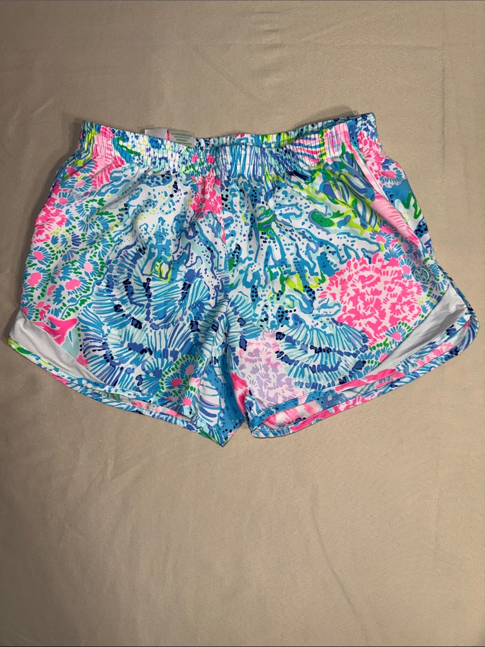 Lilly Pulitzer Luxletic Run Around Shorts Floral XXS